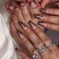 No.PSN34 Sweet Cool Ripple Hand & Toe Pair Set-48pcs