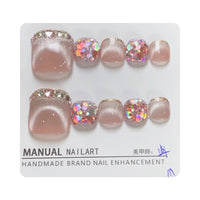 No.483 Pink Toenails Patch 10pcs/Set