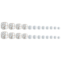 No.440 Clouds Toenails Patch 24pcs/Set