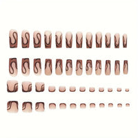 No.PSN34 Sweet Cool Ripple Hand & Toe Pair Set-48pcs