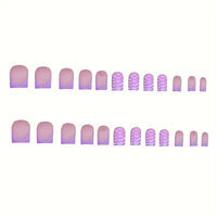 No.PSN13 Purple Hand & Toe Pair Set-48pcs