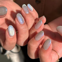 No.F561 Aurora Cat's Eye Fingernails Patch 24pcs/Set