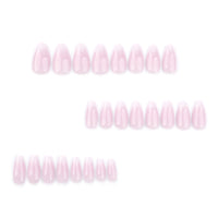 No.F424 Gradient Fingernails Patch 24pcs/Set