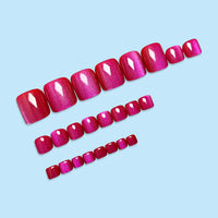 No.656 Dragon Cat's Eye Toenails Patch 24pcs/Set