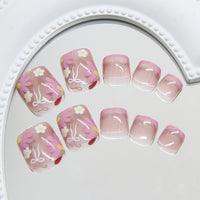 No.579 Daisy Toenails Patch 24pcs/Set