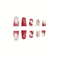 No.PSN14 Flowers Flash Hand & Toe Pair Set-48pcs