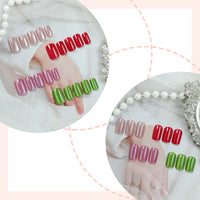 No.PSN102 Sweet Cat's Eye Fingernails Four Set-96pcs