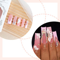 No.F416 Print Fingernails Patch 24pcs/Set