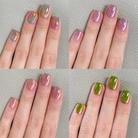 No.PSN101 Sweet Cat's Eye Fingernails Four Set-96pcs