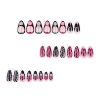 No.F439 Retro Flowers Fingernails Patch 24pcs/Set