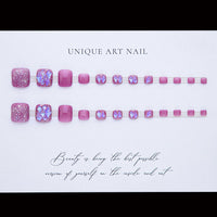 No.PSN120 Purple Hand & Toe Pair Set-48pcs