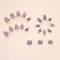 No.F440 Love Rose Fingernails Patch 24pcs/Set