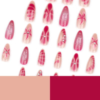 No.F417 Print Fingernails Patch 24pcs/Set