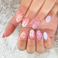 No.ET40 Cute Easter Egg Fingernails Patch 24pcs/Set