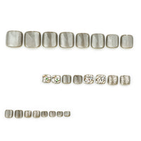 No.465 Cat's Eye Toenails Patch 24pcs/Set