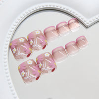 No.579 Daisy Toenails Patch 24pcs/Set