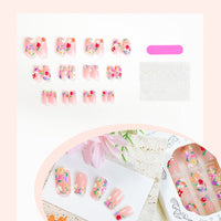 No.F415 Print Fingernails Patch 24pcs/Set