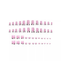 No.PSN92 Cow Stripes Hand & Toe Pair Set-48pcs
