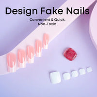 No.PSN41 White Hand & Toe Pair Set-48pcs