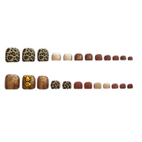 No.475 Leopard Bear Toenails Patch 24pcs/Set