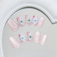 No.F442 Sweet Fingernails Patch 24pcs/Set