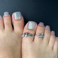 No.DT9 2025 Toenails Patch 24pcs/Set
