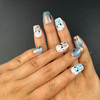 No.FP26 10pcs Cute Fish Hand Made Fingernails