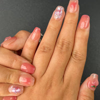 No.PSN93 Sweet Peach Hand & Toe Pair Set-20pcs