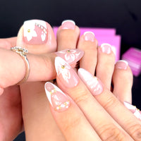 No.PSN117 Flower Hand & Toe Pair Set-48pcs