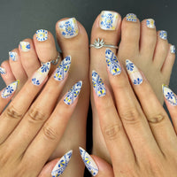 No.PSN100 Blue Eyes Hand & Toe Pair Set-48pcs