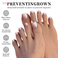 No.621 120Pcs French Press on Toenails