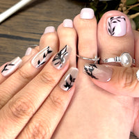 No.PSN178 Fashion Hand & Toe Pair Set-48pcs