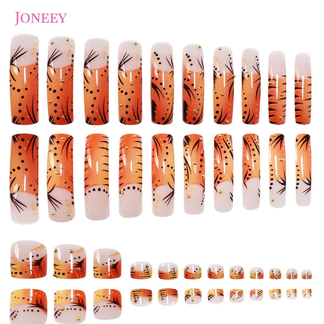 No.PSN145 Stripe Hand & Toe Pair Set-48pcs