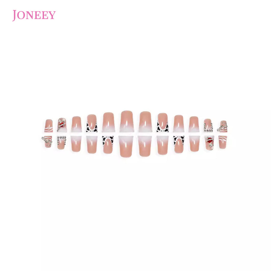 No.PSN140 Cow Pattern Hand & Toe Pair Set-48pcs