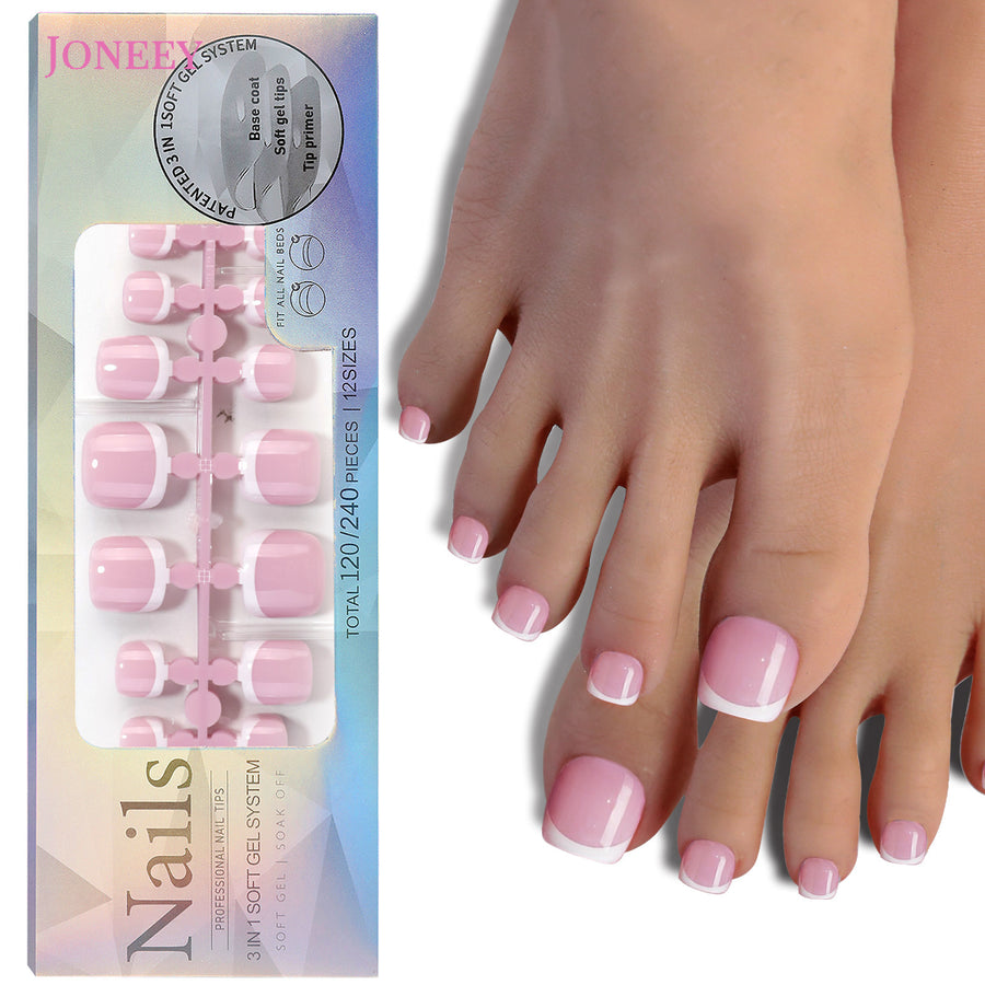 No.621 120Pcs French Press on Toenails