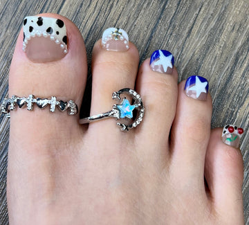 No.624 Leopard Toenails Patch 10pcs/Set
