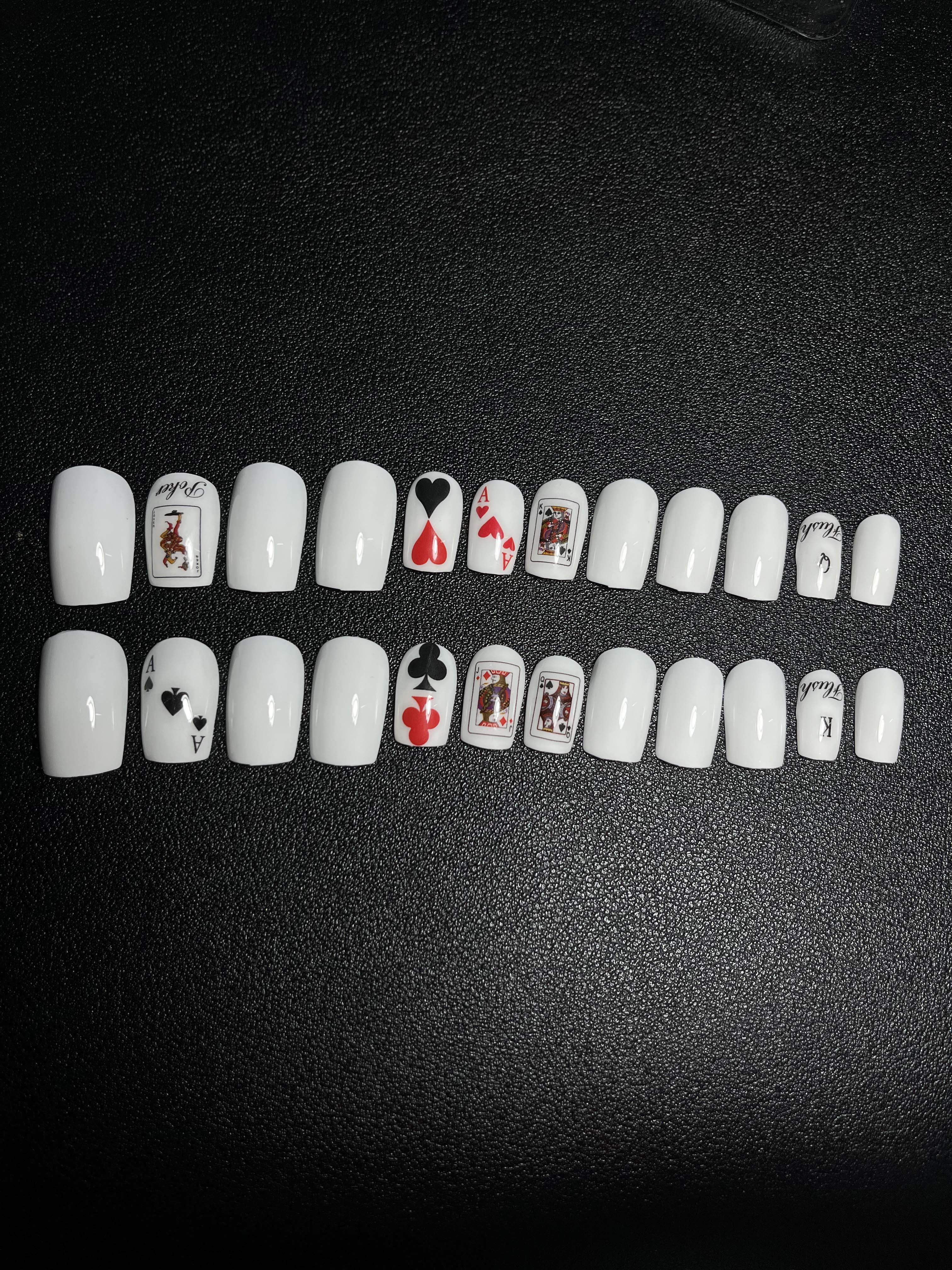 No.PSN64 Poker Hand & Toe Pair Set-48pcs