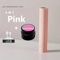 Handheld Mini Portable Led Nail Lamp & Kit