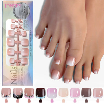 No.621 120Pcs French Press on Toenails