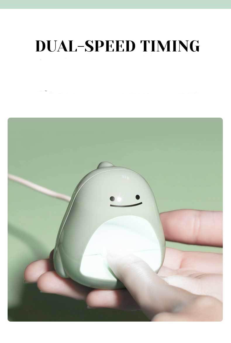 No.NAC4 Cute Cartoon LED UV Curing Mini Nail Lamp