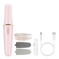 No.NAC14 Smooth Pedicure Wand Electric Callus Remover for Feet(Pink)