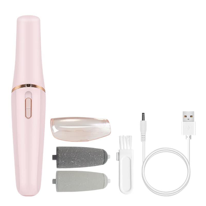 No.NAC14 Smooth Pedicure Wand Electric Callus Remover for Feet(Pink)