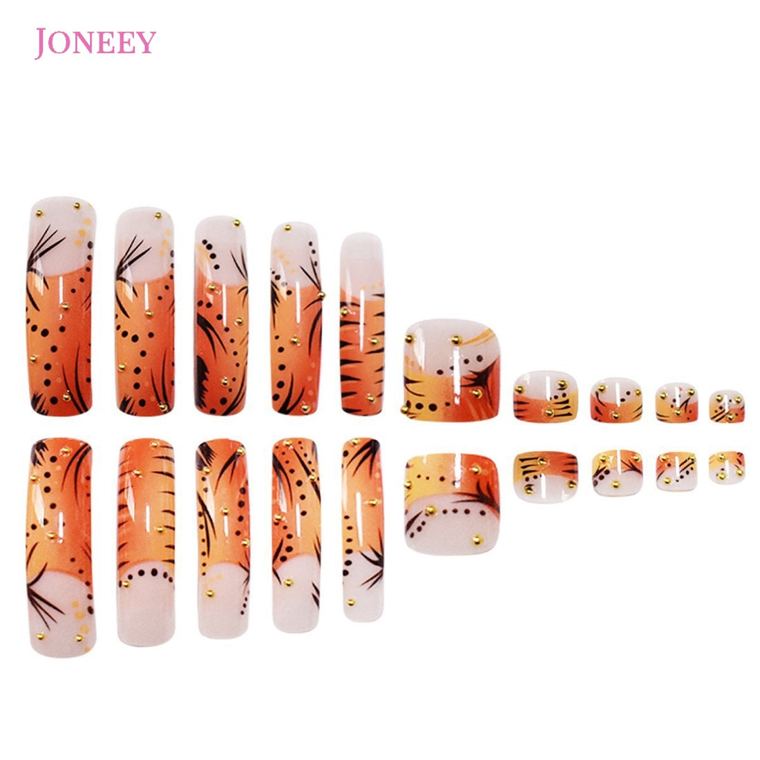 No.PSN145 Stripe Hand & Toe Pair Set-48pcs