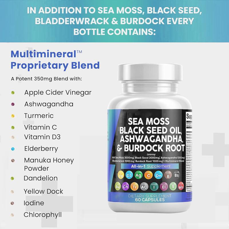 MultiMineral Sea Moss Capsules