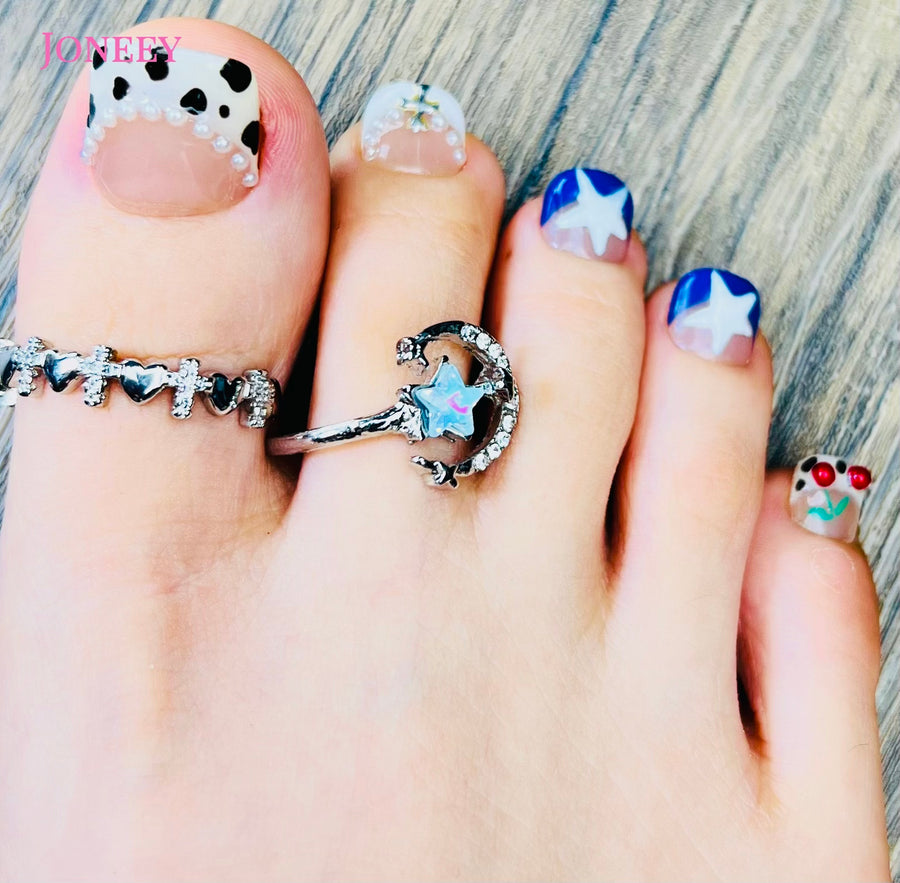 No.PSN153 Leopard Hand & Toe Pair Set-20pcs