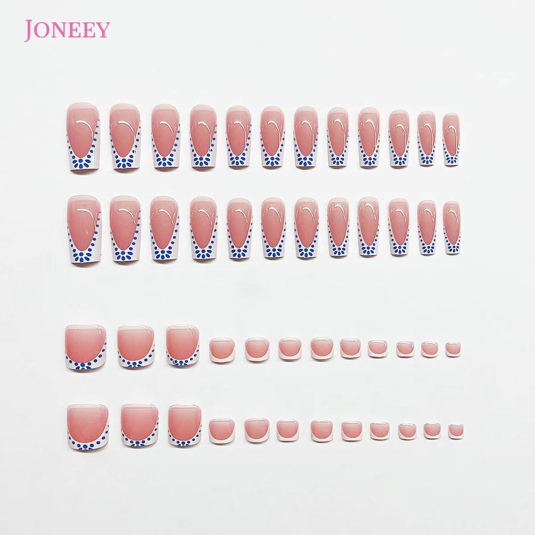 No.PSN133 Ceramic Color Hand & Toe Pair Set-48pcs