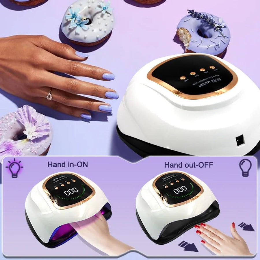 No.NAC2 UV LED Nail Lamp with 72 Beads 300W UV Light Nail Dryer