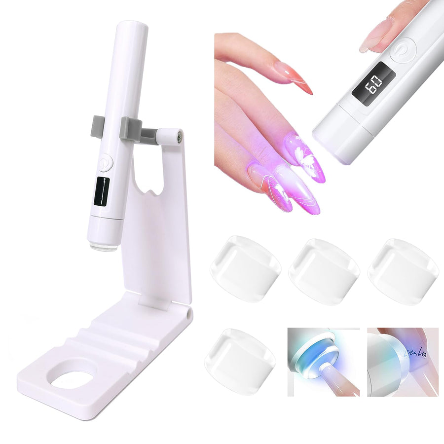 No.NAC6 Rechargeable Handheld UV LED Lamp for Gel Nails