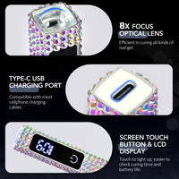 No.NAC3 Handheld UV Mini Portable LED Nail Diamond Lamp