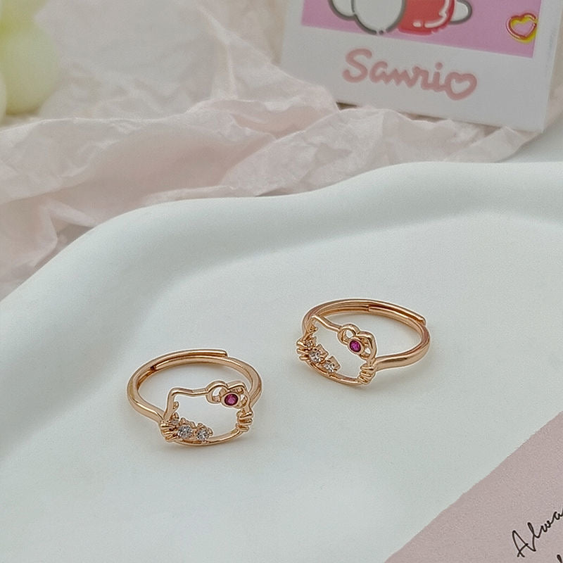 No.JR16 Cute Hellokitty Ring 1pc/set